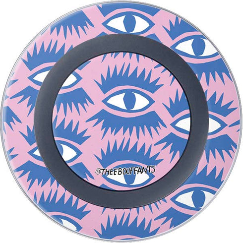 Bouffants and Broken Hearts Bold Eyes 2 Wireless Charger Skin