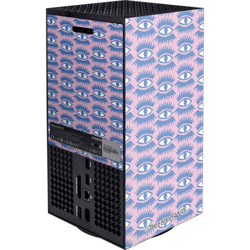 Bouffants and Broken Hearts Bold Eyes 2 XBox Series X Digital Edition Console Skin