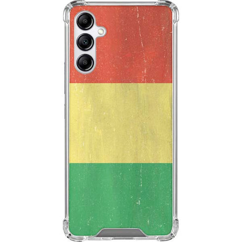Bolivia Flag Distressed Gabb Phone 4 Clear Case