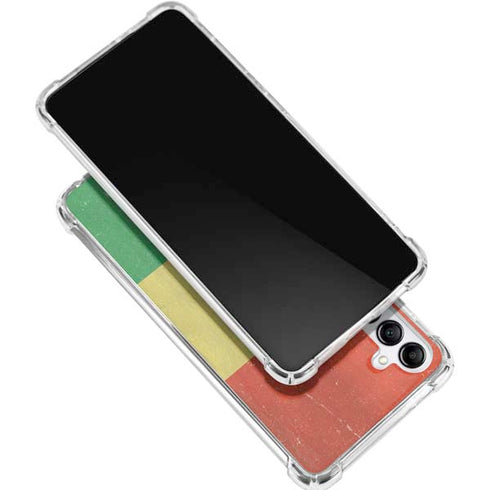 Bolivia Flag Distressed Galaxy A16 5G Clear Case