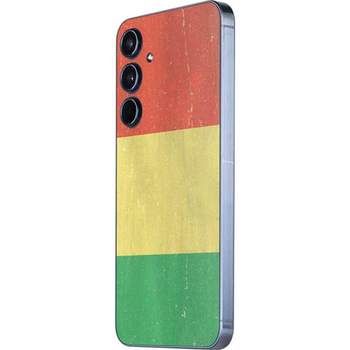 Bolivia Flag Distressed Galaxy A36 5G Skin