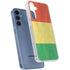 Bolivia Flag Distressed Galaxy A55 5G Clear Case