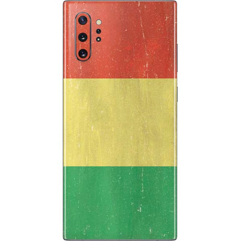 Bolivia Flag Distressed Galaxy Note 10 Plus Skin