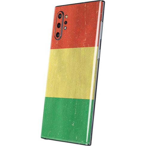 Bolivia Flag Distressed Galaxy Note 10 Plus Skin