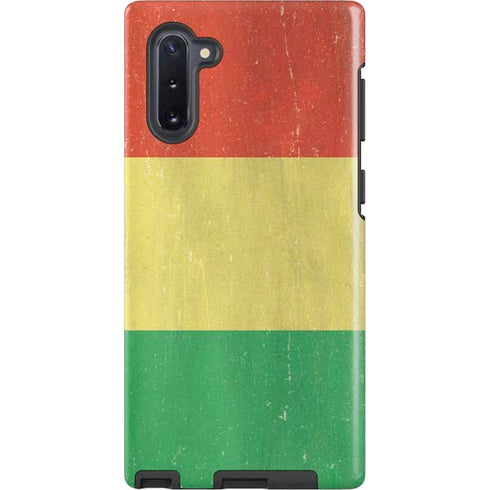 Bolivia Flag Distressed Galaxy Cases