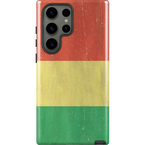Bolivia Flag Distressed Galaxy S23 Ultra Pro Case