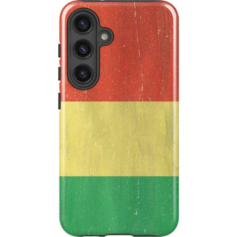 Bolivia Flag Distressed Galaxy S25 Impact Case
