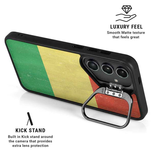 Bolivia Flag Distressed Galaxy S25 Ultra Kickstand Case