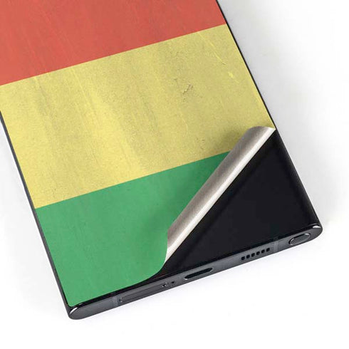 Bolivia Flag Distressed Galaxy S25 Ultra Skin