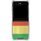 Bolivia Flag Distressed Galaxy Z Flip6 Clear Case