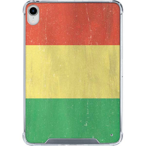 Bolivia Flag Distressed iPad 11th Gen (2025) Clear Case