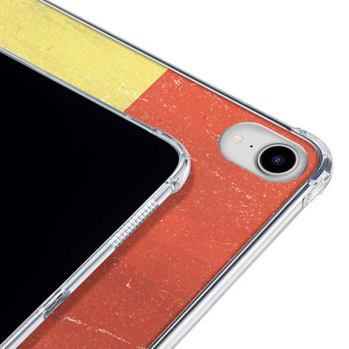 Bolivia Flag Distressed iPad 11th Gen (2025) Clear Case