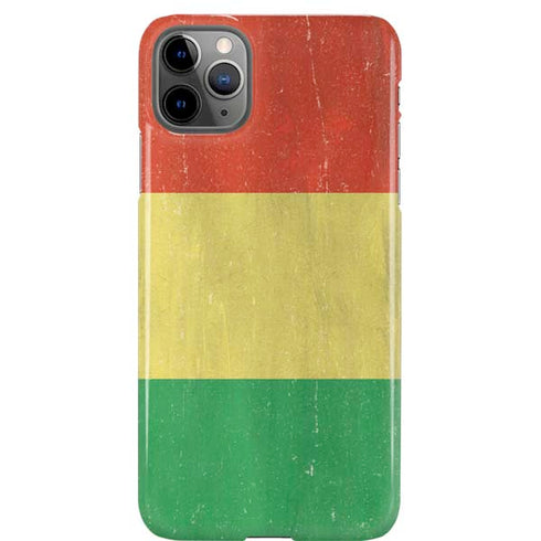 Bolivia Flag Distressed iPhone Cases