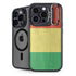 Bolivia Flag Distressed iPhone 13 Pro Max Kickstand Case