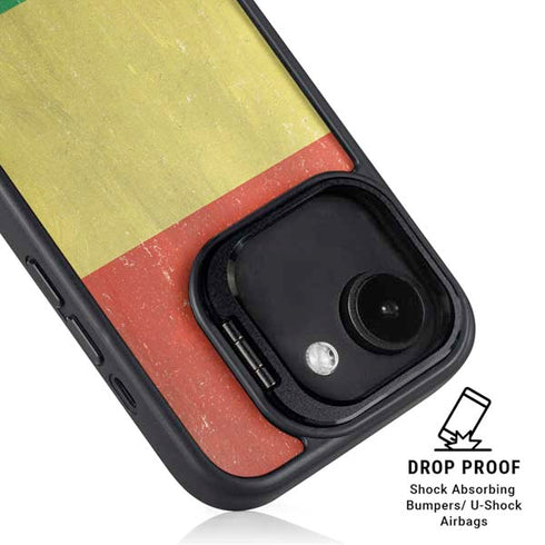 Bolivia Flag Distressed iPhone 16e Kickstand Case