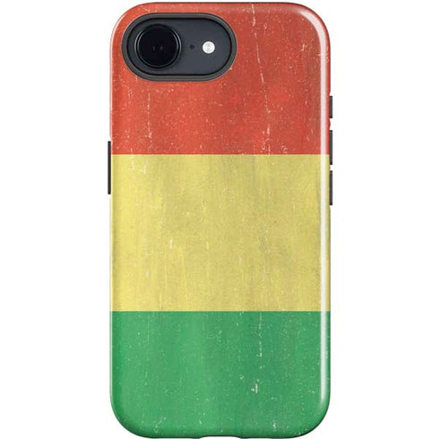 Bolivia Flag Distressed iPhone 16e Impact Case