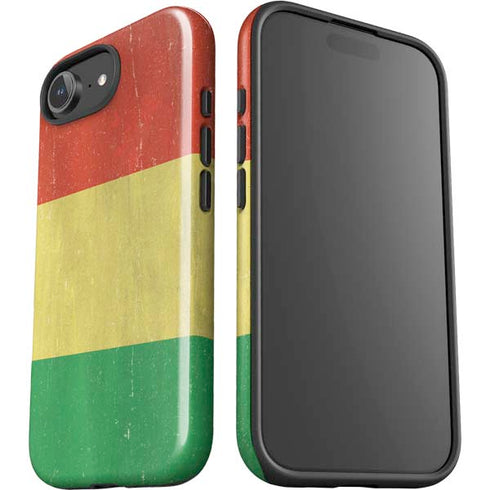 Bolivia Flag Distressed iPhone 16e Impact Case