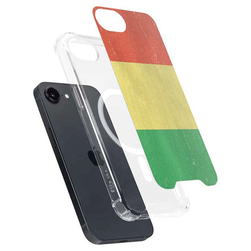 Bolivia Flag Distressed iPhone 16e MagSafe Case