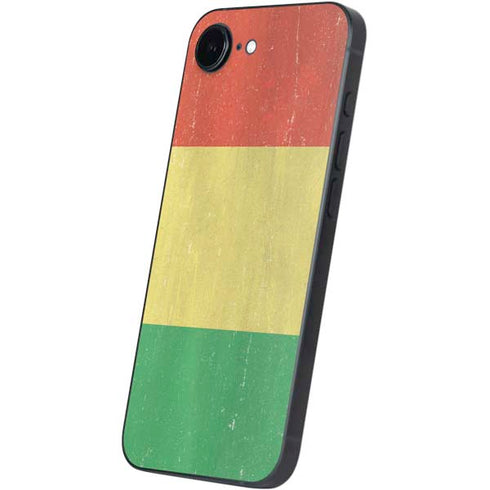 Bolivia Flag Distressed iPhone 16e Skin