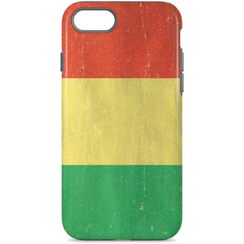 Bolivia Flag Distressed iPhone Cases