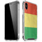 Bolivia Flag Distressed iPhone X/XS Clear Case