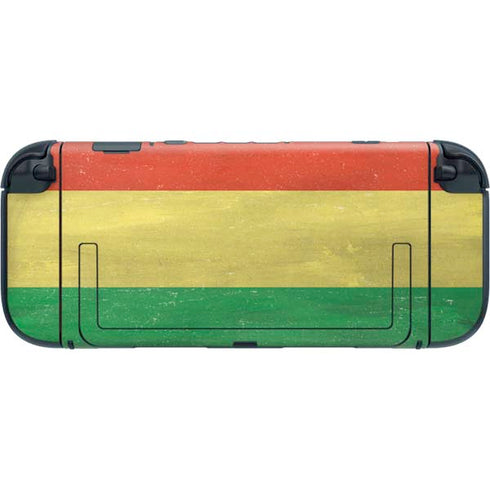 Bolivia Flag Distressed Nintendo Switch 2 (2025) with Joy-Con Skin