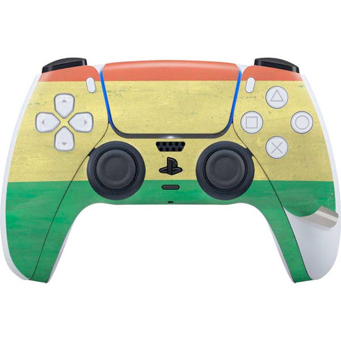 Bolivia Flag Distressed PS5 Pro Disk Bundle Skin