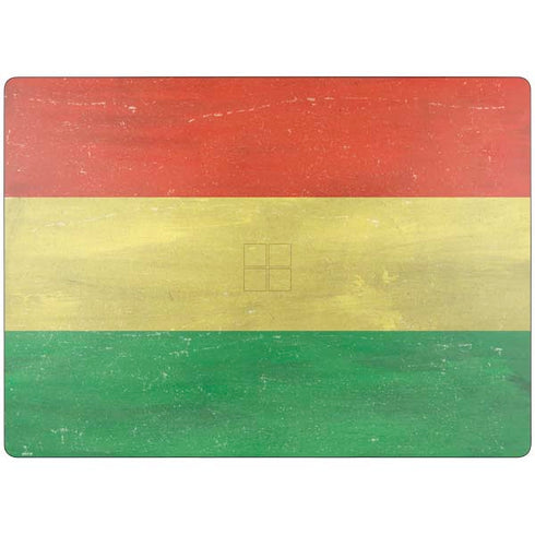 Bolivia Flag Distressed Surface Laptop 7 15in Skin