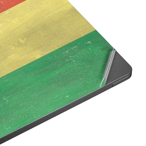 Bolivia Flag Distressed Surface Laptop 7 15in Skin