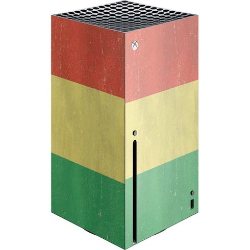 Bolivia Flag Distressed Xbox Series X Skins