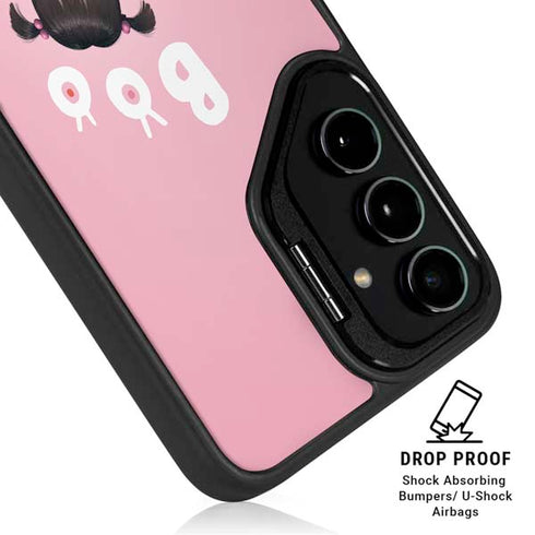 Disney Monsters Inc. Boo Portrait Galaxy S25 FE Kickstand Case