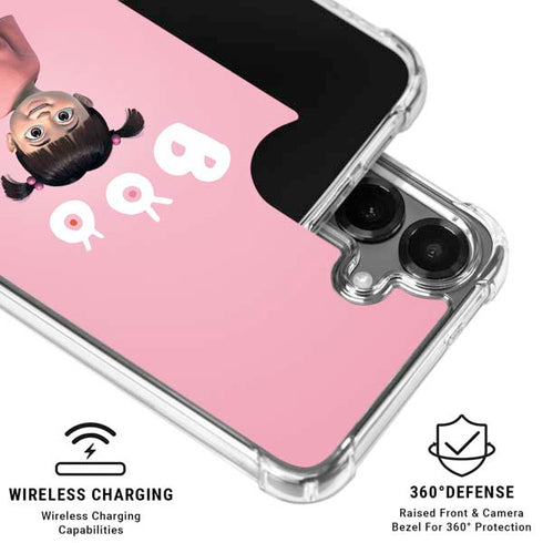 Disney Monsters Inc. Boo Portrait Galaxy S26 Clear Case