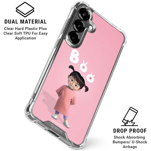 Disney Monsters Inc. Boo Portrait Galaxy S26 Plus Clear Case