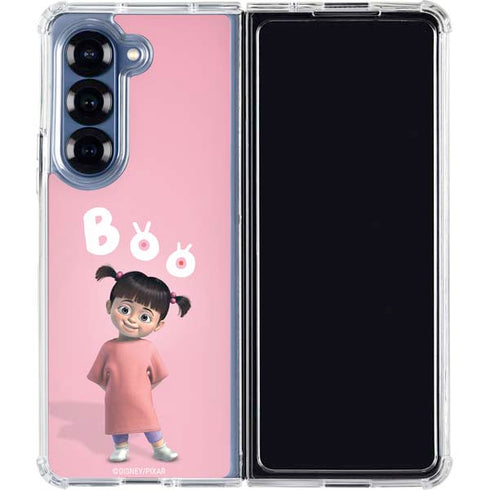 Disney Monsters Inc. Boo Portrait Galaxy Z Fold6 Clear Case