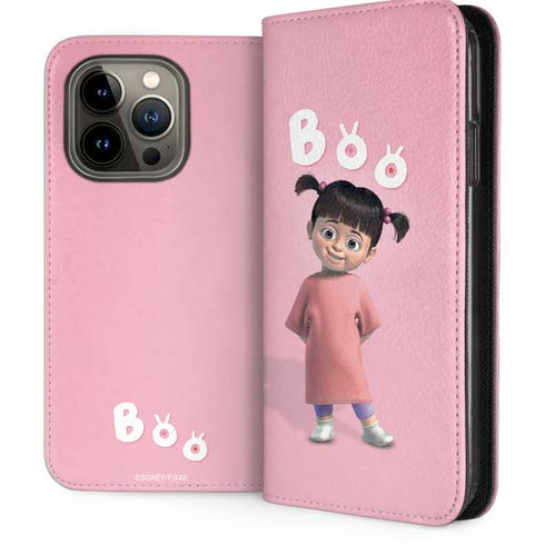 Disney Monsters Inc. Boo Portrait iPhone 14 Pro Folio Case