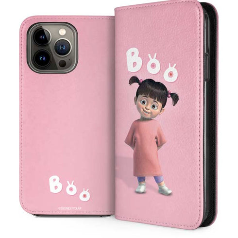 Disney Monsters Inc. Boo Portrait iPhone 14 Pro Max Folio Case