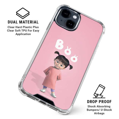 Disney Monsters Inc. Boo Portrait iPhone 15 Clear Case