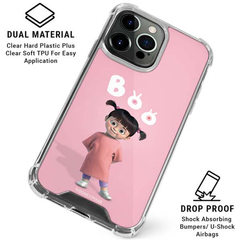 Disney Monsters Inc. Boo Portrait iPhone 16 Pro Max Clear Case