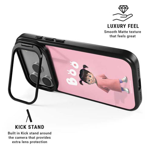 Disney Monsters Inc. Boo Portrait iPhone 17 Pro Kickstand Case