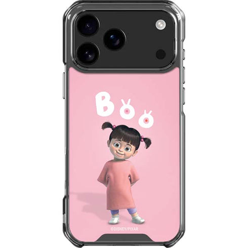 Disney Monsters Inc. Boo Portrait iPhone 18 Pro Max Clear Case