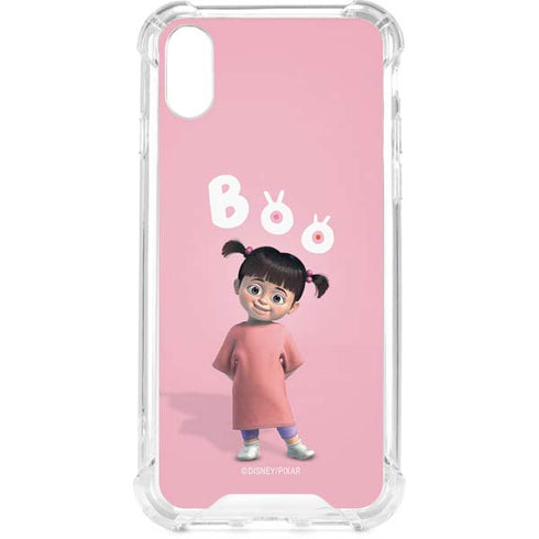 Disney Monsters Inc. Boo Portrait iPhone XS Clear Case