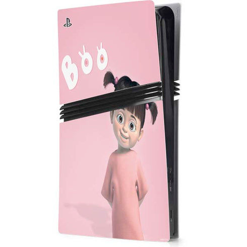 Disney Monsters Inc. Boo Portrait PS5 Pro Console Skin