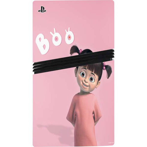 Disney Monsters Inc. Boo Portrait PS5 Pro Console Skin