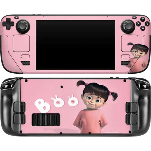 Disney Monsters Inc. Boo Portrait Steam Deck Handheld Gaming Computer OLED Skin