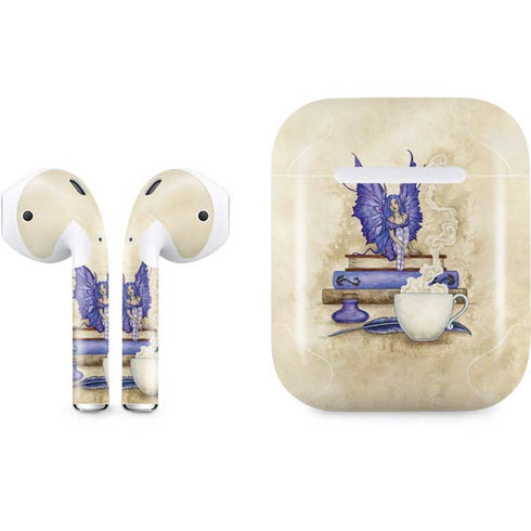 Bookworm Fairy by Amy Brown Apple AirPods Skin