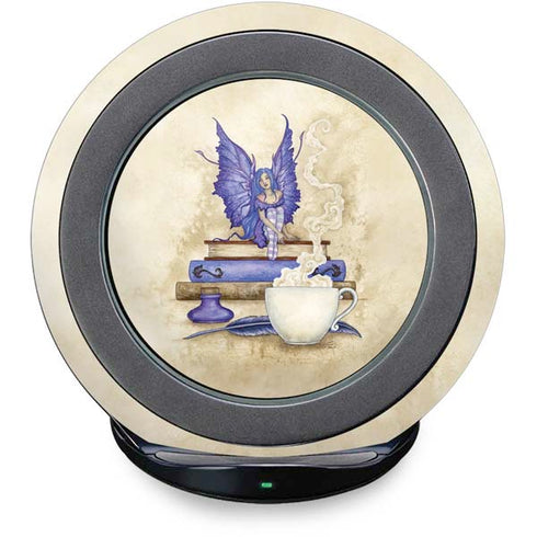 Bookworm Fairy by Amy Brown Fast Charge Wireless Charging Stand Skin