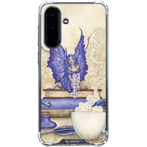 Bookworm Fairy by Amy Brown Galaxy A36 5G Clear Case