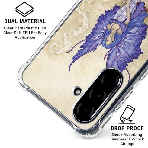 Bookworm Fairy by Amy Brown Galaxy A36 5G Clear Case