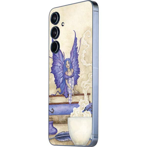 Bookworm Fairy by Amy Brown Galaxy A55 5G Skin