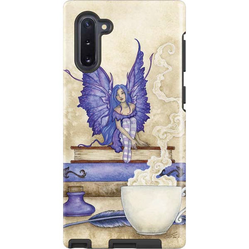 Bookworm Fairy by Amy Brown Galaxy Cases